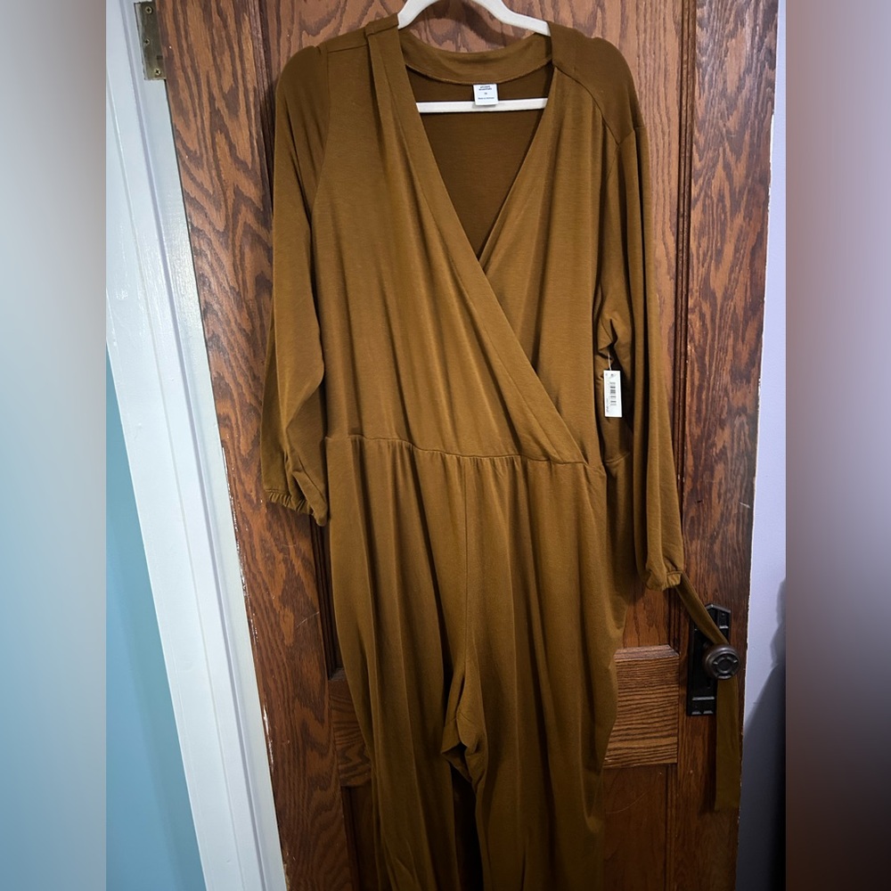 Amazon Essentials Brown Jumpsuit